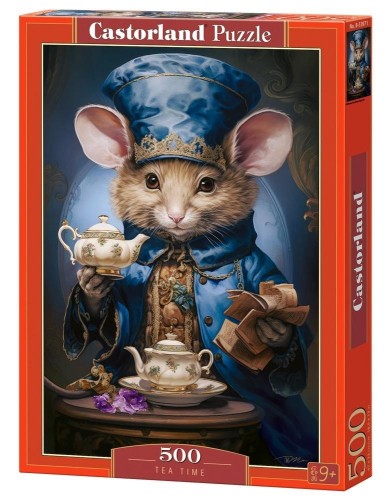 Puzzle 500 Tea Time CASTOR, Castorland