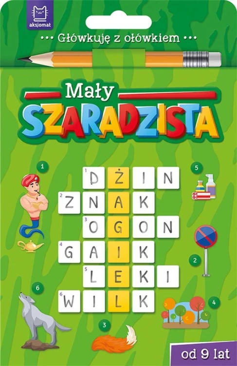 Mały szaradzista od 9 lat. Książeczka zielona