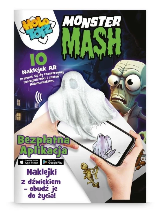 Naklejki dla dzieci AR Monster Mash, HoloToyz