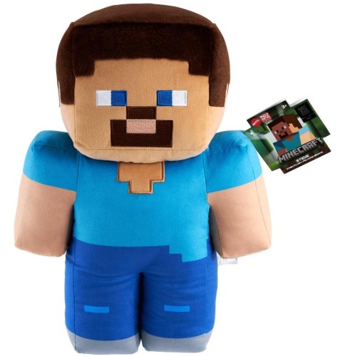 Minecraft Steve Duży pluszak, Mattel