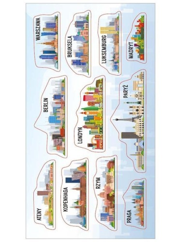 Naklejki Panoramy miast Europy, Ranok-Creative