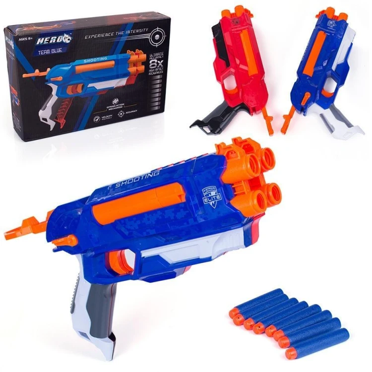 Pistolet na naboje piankowe 2w1, GK-Trade