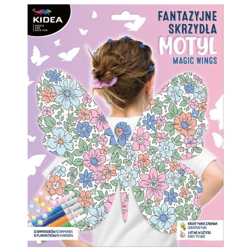 Skrzydła fantazyjny motyl KIDEA, DERFORM