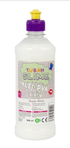 Klej biały PVA 500ml TUBAN, Tuban
