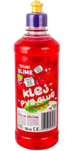 Klej czerwony PVA 500ml TUBAN, Tuban
