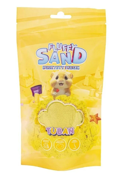 Fluffy Sand 90g puszysty piasek żółty, Tuban