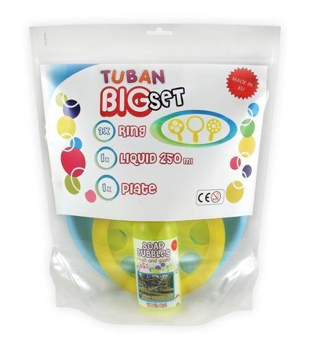 Zestaw Big płyn 250ml+talerzyk+3 obręcze TUBAN