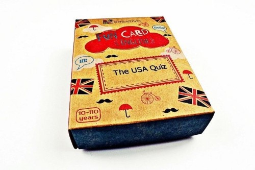 Fun Card English The USA Quiz CREATIVO, Creativo