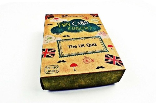Fun Card English The UK Quiz CREATIVO, Creativo