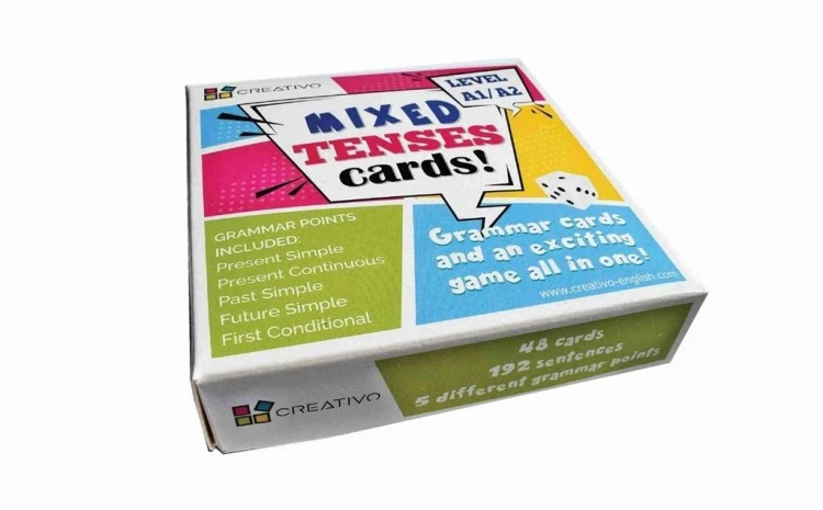 Mixed Tenses Cards Level A1/A2 CREATIVO, Creativo