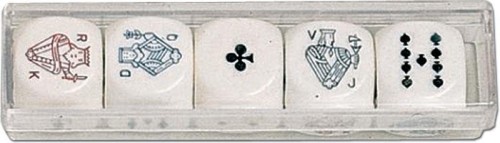 Kości pokerowe (22 mm) PIATNIK, Piatnik