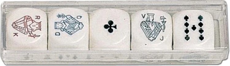 Kości pokerowe (22 mm) PIATNIK, Piatnik
