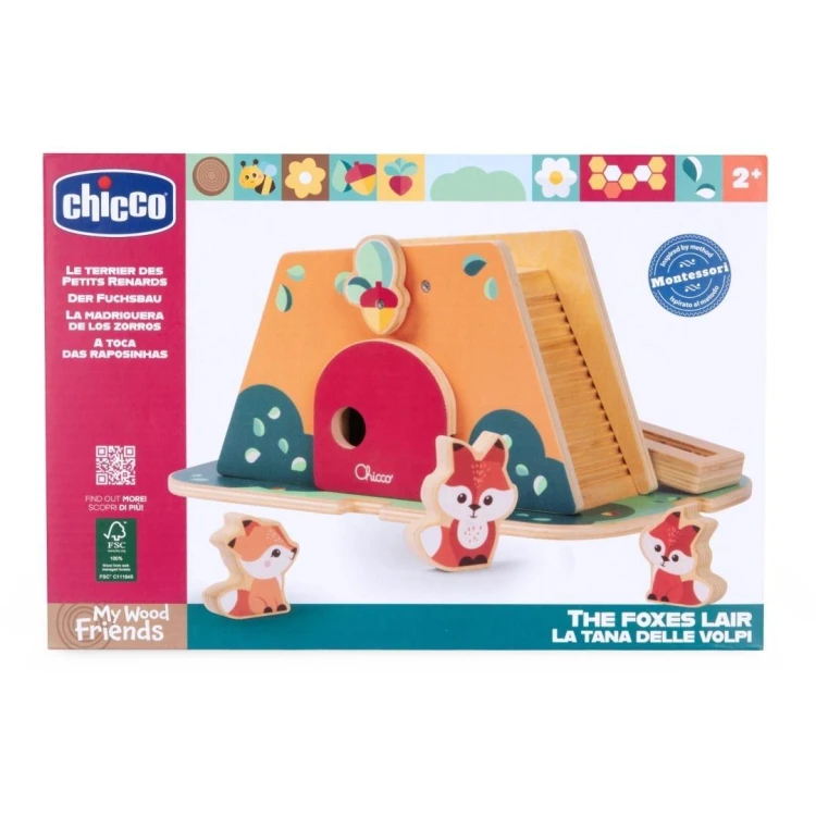 Drewniana Kryjówka Lisów, Chicco