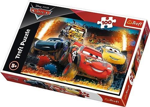 Puzzle 100 Ekstremalny wyścig Auta 3 TREFL, Trefl