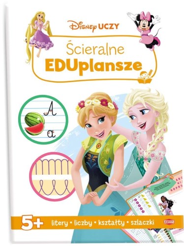 Disney Uczy. Ścieralne EDUplansze, praca zbiorowa