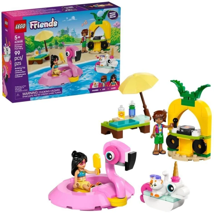 LEGO(R) FRIENDS 42658 Impreza na basenie z...