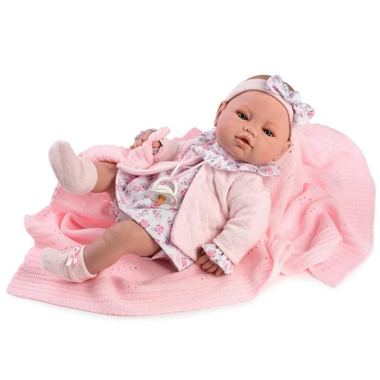 Lalka hiszpańska bobas Mantita z akcesoriami 39cm