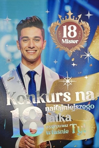 Karnet 6K z szarfą urodzinową