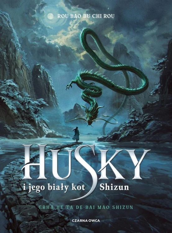 Husky i jego biały kot Shizun T.1