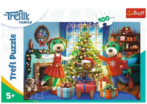 Puzzle 100 Zimowe Trefliki TREFL, Trefl