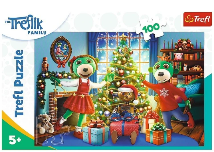 Puzzle 100 Zimowe Trefliki TREFL, Trefl