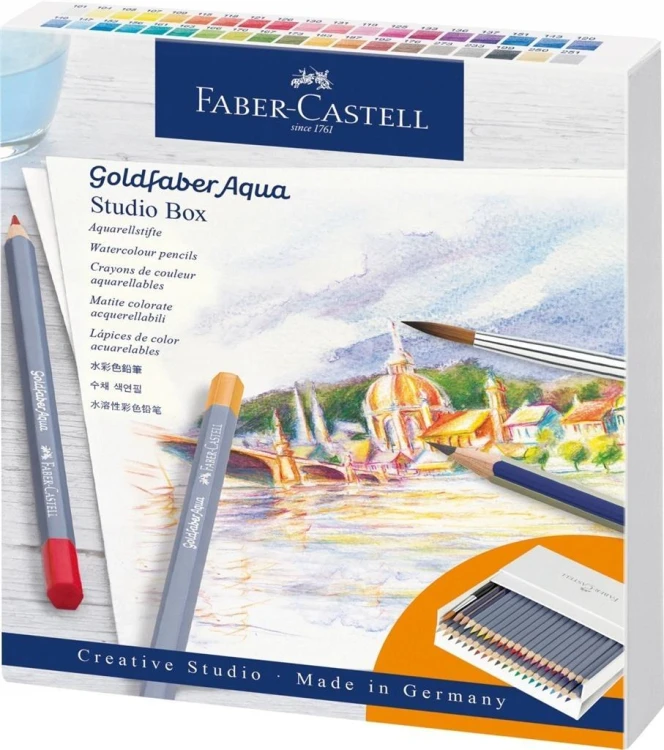 Kredki akwarelowe Goldfaber Aqua 38szt + 2 ołówki