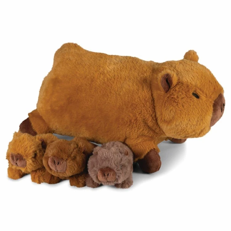 Kapibara mama z 3 młodymi, Cozy Noxxiez