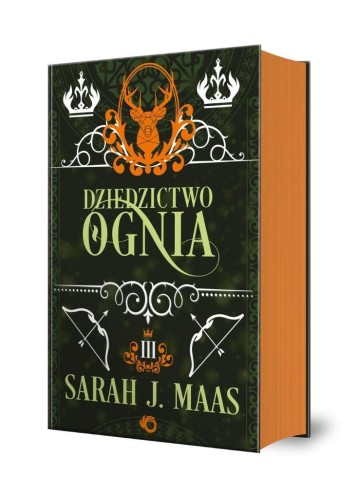 Szklany Tron T.3 Dziedzictwo ognia, Sarah J. Maas