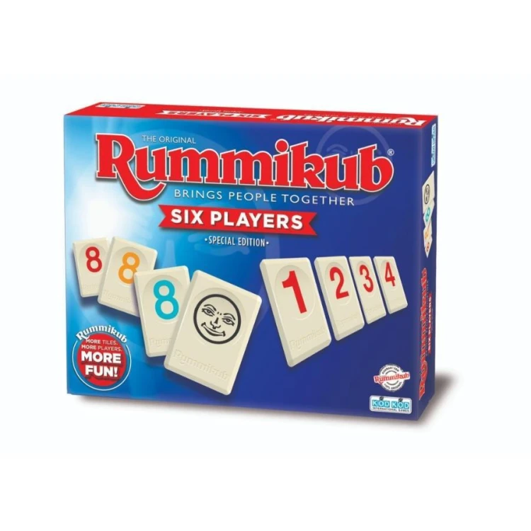 Rummikub XP - edycja dla 6 graczy, TM Toys
