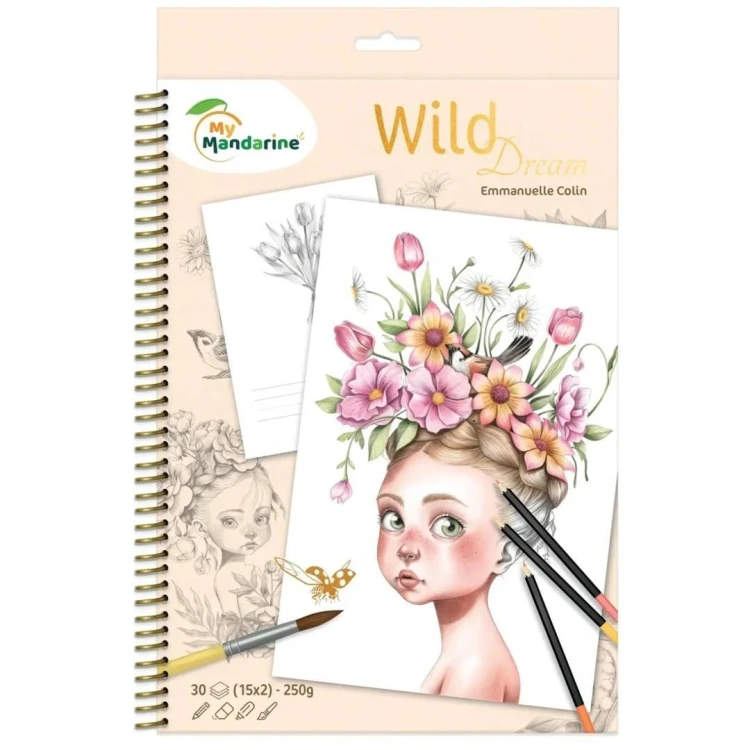 Kolorowanki A4 Wild - Emmanuelle Colin