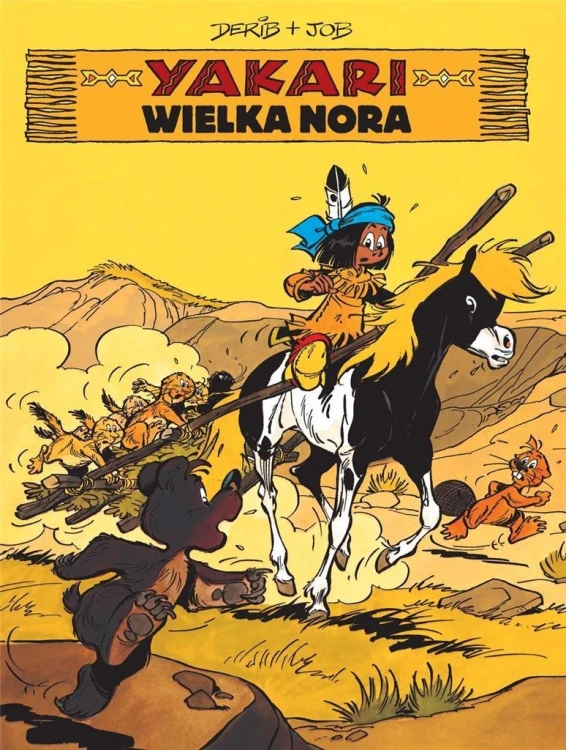 Yakari T.10 Wielka nora, Job