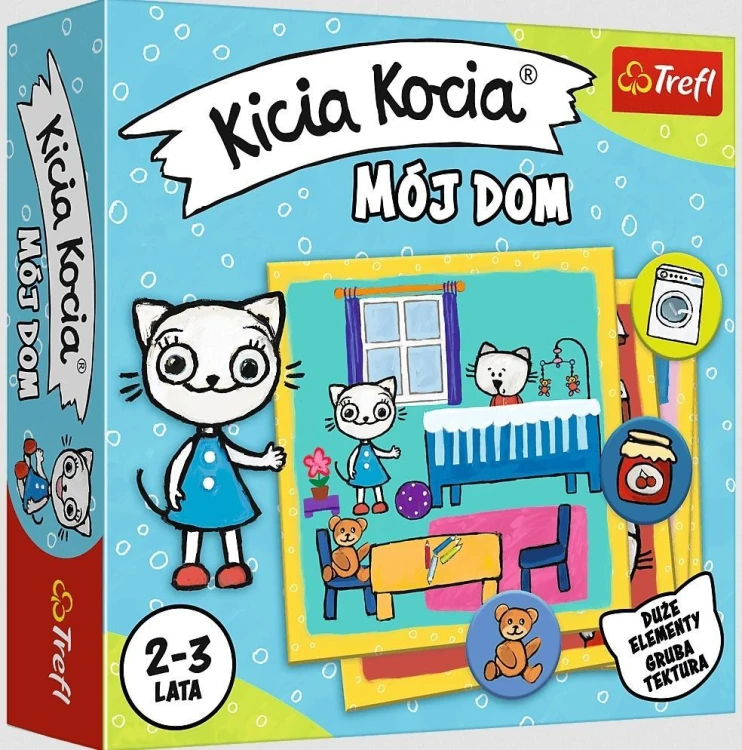 Kicia Kocia Mój dom TREFL, Trefl
