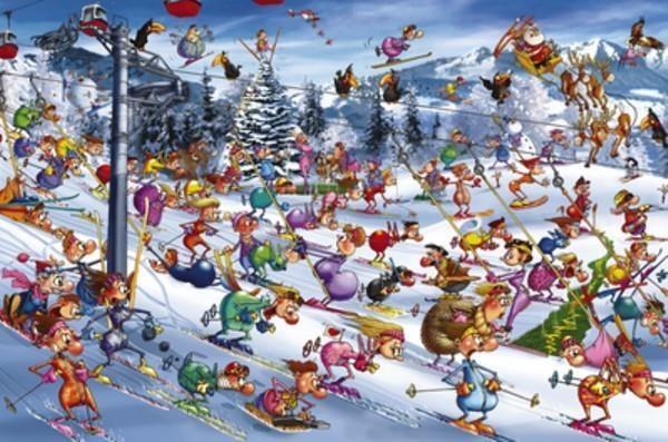Puzzle 1000 - Ruyer Narty PIATNIK, Piatnik