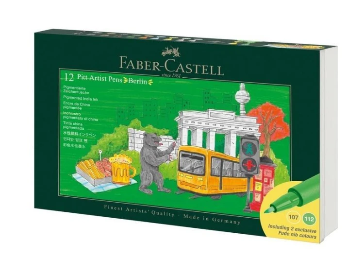 Pisaki artystyczne Berlin 12kol FABER CASTELL