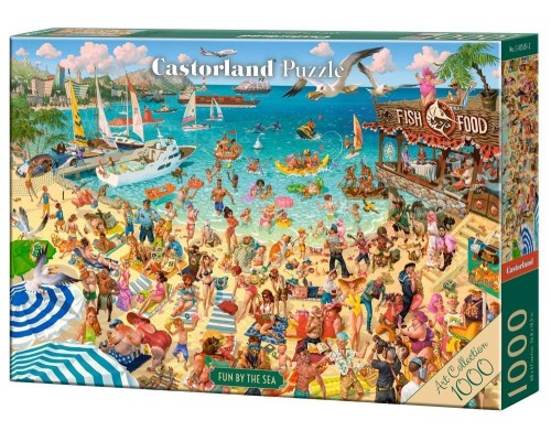 Puzzle 1000 Fun by the Sea CASTOR, Castorland