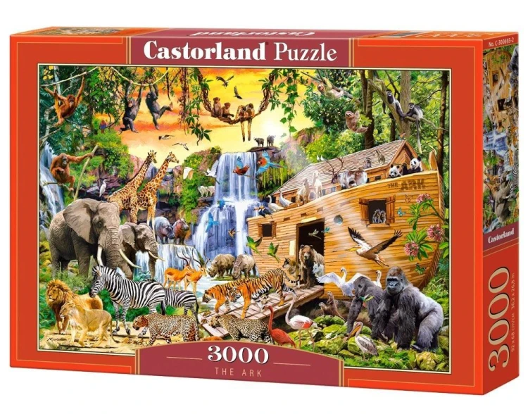 Puzzle 3000 The Ark CASTOR, Castorland