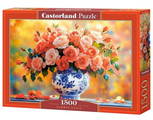 Puzzle 1500 Summer Roses, Castorland