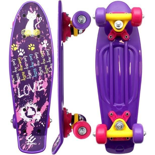 Deskorolka plastikowa mini love kitty, Enero