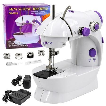 Maszyna do szycia mini LED przenośna z akcesoriami