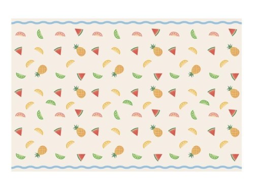 Obrus papierowy Owoce 180x120cm