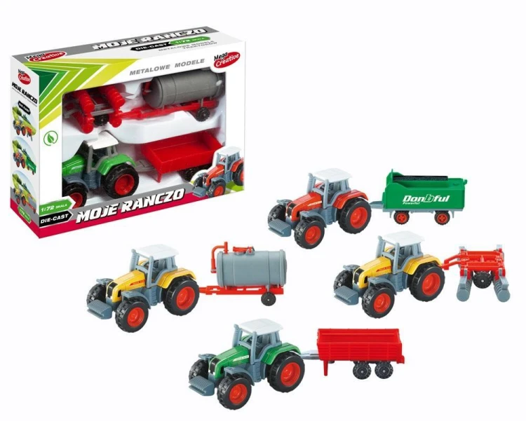 Traktor metalowy Moje Ranczo, Mega Creative