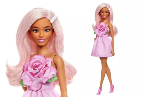 Barbie Fashionistas. Lalka w sukience, Mattel