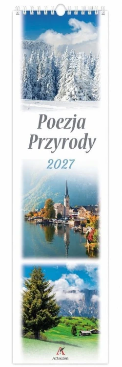 Kalendarz 2027 paskowy Poezja Przyrody
