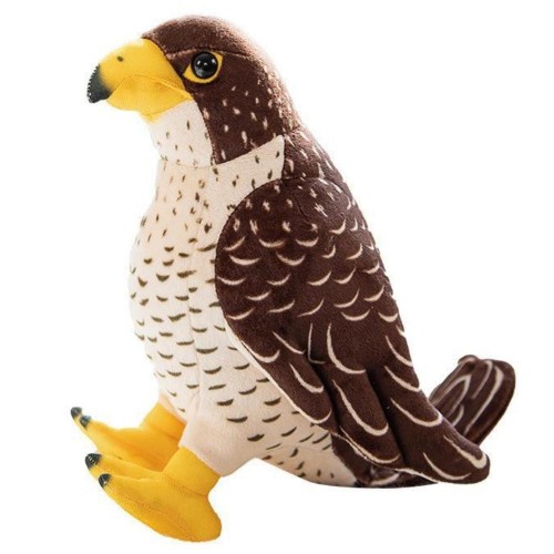 Maskotka Sokół brązowy 30cm, Leantoys