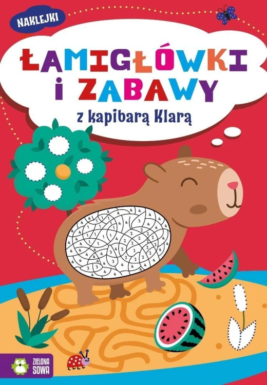 Łamigłówki i zabawy z kapibarą Klarą
