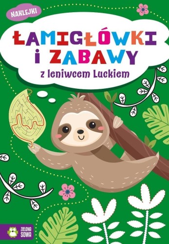 Łamigłówki i zabawy z leniwcem Luckiem