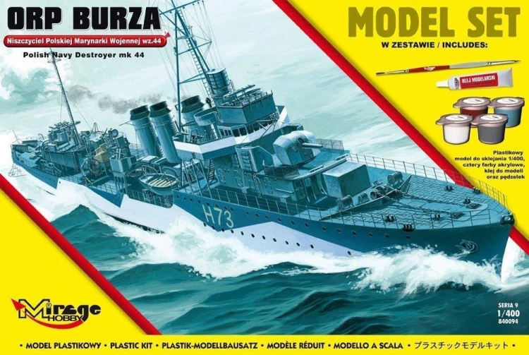 Niszczyciel ORP BURZA