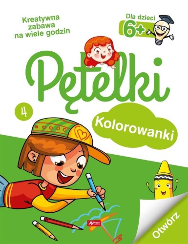 Pętelki. Kolorowanki, praca zbiorowa