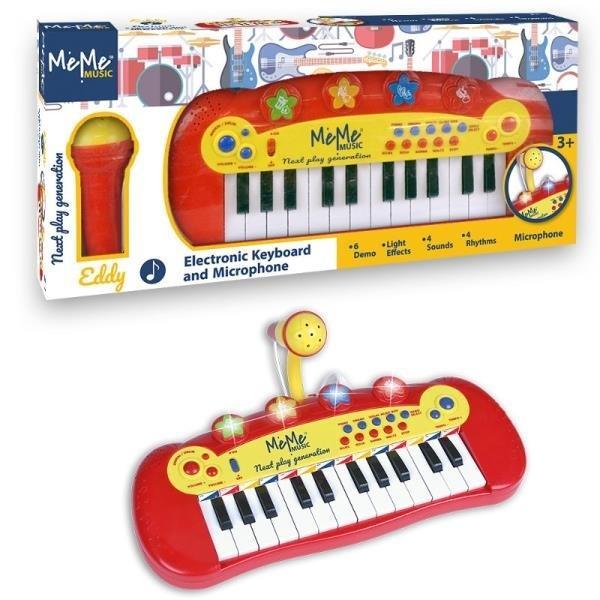 Keyboard elektroniczny z mikrofonem, MeMe