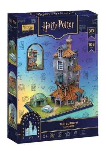 Puzzle 3D Harry Potter Nora, Cubic Fun